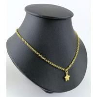 ราคา สร้อยคอลายผ่าหวายจี้ดวงดาว 2สลึง 18นิ้ว (28893118494)