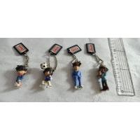 ราคา ยอดนักสืบจิ๋วโคนัน Detective Conanห้อยพวงกุญแจมือสองญี่ปุ่น4ตัว (8485143764)