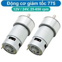 ราคา มอเตอร์ลดเกียร์ DC 775 แรงดัน 12V/24V (41005946981)