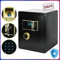 ราคา ตู้เซฟรักษาความปลอดภัยภายในบ้าน,ที่เก็บข้อมูลสองชั้น,ตู้รหัสผ่านขนาดเล็กในตัว,เครื่องสแกนลายนิ้วมือ,ตู้เซฟกันขโมย (46101224342)