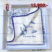 ราคา [พร้อมส่ง]: New!! Dior Scarf ‼️ก่อนกดสั่งรบกวนทักมาเช็คสต๊อคก่อนนะคะ‼️ (43675819304)