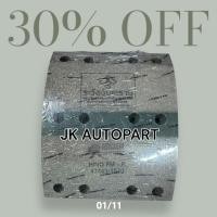 ราคา 47443-1540 ผ้าเบรคหลัง HINO MEGA FM SUMO ไฮเทค หน้ากว้าง 155มม 12รู ยี่ห้อ COMPACT MUSASHI กล่องน้ำเงิน M1/BNENHP (40315067141)