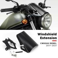 ราคา Motorcycle Accessories Wind Screen For HONDA CMX500 CMX 500 REBEL 2017 - 2021 Windshield for CMX500 (42376534273)