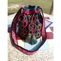 ราคา กระเป๋าวายู งานถักมือ ด้ายอินโดซิลค์ แน่นๆ ก้น 10 นิ้ว Wayuu Bag Indo Silk by CM handmade (6318259623)