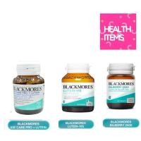 ราคา Blackmores Lutein-Vis และ Blackmores Vis' care pro + Lutein 30 Caps วิส แคร์ โปร+ลูทีน และ Blackmores Bilberry 2500 (484722868)