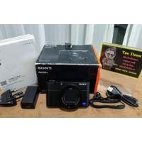ราคา กล้อง Sony Compact RX100 Mark.5 (Black) สภาพสวย เซลฟี่ 4K มีไวไฟ อปก.ครบกล่อง ตามภาพ (9633966709)