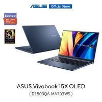 ราคา ASUS Vivobook 15X OLED (D1503QA-MA703WS), 15.6 inch 2.8K OLED, thin and light laptop, AMD Ryzen 7 5800H, 8GB DDR4, 512GB SSD (20753771846)