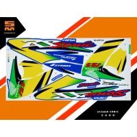 ราคา สติ๊กเกอร์ ฮอนด้า โซนิค แต่ง sonic 125 ปี 2000 รุ่น 1 ล้อซี่ลวด สีนํ้าเงิน (เคลือบเงาแท้) (1920198609)