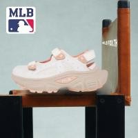 ราคา (ของแท้ 100%) NY MLB Winner Chunky Mask Pink sandals 3ASDW0153-50WHS (46603490905)