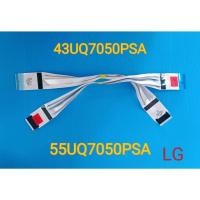 ราคา สายแพร LVDSทีวี LG เฉพาะรุ่น 43UQ7050PSA , 55UQ7050PSA รหัสสาย 61001-05703/05791 , 61001-05702/05790 (26876536292)