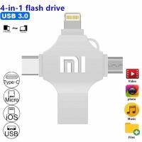 ราคา แฟลชไดรฟ์ OTG USB 4-in-1 64GB 128GB 256GB Type-C 512GB 1TB 2TB สําหรับมือถือ Android PC (24003135570)