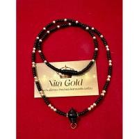 ราคา สร้อยคอกะลาตาเดียวแท้แต่งเม็ดทอง (19892446933)