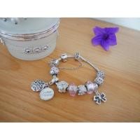 ราคา สร้อยข้อมือมุ้งมิ้ง Pandora style (378045078)