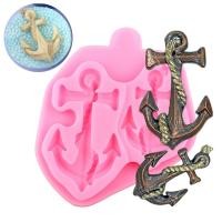 ราคา แม่พิมพ์ซิลิโคน รูปสมอเรือ สําหรับทําคัพเค้ก ช็อคโกแลต ฟองดองท์ เค้ก เบเกอรี่ ขนมหวาน DIY (19089854281)
