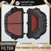 ราคา Lopor Air Filter Cleaner Engine Intake Motorcycle For Yamaha YZF-R6 YZF R6 2008-2020 (49954116859)