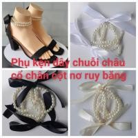 ราคา (VIDEO) อุปกรณ์เสริมโซ่ข้อเท้า 2 สายพร้อมโบว์และริบบิ้นเพื่อแทนที่สายรัดรองเท้าและสร้อยคอข้อเท้าแฟชั่น (25295996109)