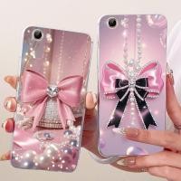 ราคา หรูหราดอกไม้ผีเสื้อโบว์รูปแบบปลอกสําหรับVivo Y71 Y71i Y71aปกหลังซิลิโคนอ่อนนุ่มใสเคสโทรศัพท์Vivo 1724 1801 1801i (52205400246)