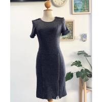 ราคา SALE‼️BURBERRY Gray Wool Dress (22409397290)