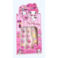 ราคา เล็บปลอมเด็ก Sanrio เล็บปลอมมีกาวในตัว (43361369498)