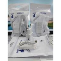 ราคา [แพ็คพลาสติก] Samsung S10 USB TYPE-C Travel Charger Samsung Fast Charging Charger (25647478110)