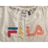 ราคา Fila เสื้อยืดครอป โอเวอร์ไซส์ ปักโลโก้แบรนด์ มือสอง (26967128227)