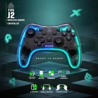 ราคา จอยเกมส์คอมพิวเตอร์ Wireless 2.4G EGA TYPE J2 ตัวจอยโปร่งใสโชว์ไฟ RGB 10 สี (25615125382)