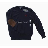 ราคา Ralph Lauren elbow-patch cotton sweater (3829629)