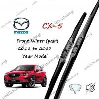 ราคา Mazda CX5 WFront Wiper Blade 18+24 Set/คู่สําหรับ 2011 ถึง 2017 ปี CX-5 Car Window Wiper (ซิลิโคนไฮบริด) จาก wipex (26359104358)