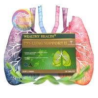 ราคา Wealthy Health PM-Lung Support เพื่อบำรุง รักษา ปอด ล้างปอด (7517560303)