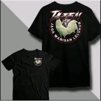 ราคา TAJEN JAGA CHICKEN เสื้อยืด LELUHUR HERITAGE รุ่นสีขาว//เสื้อยืดใหม่ (51103439363)