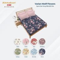 ราคา Kintakun ผ้าคลุมเตียง 180 King Flower Dluxe Nirmana Microfiber B4 20 cm (7in1) (24787516095)