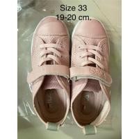 ราคา รองเท้าผ้าใบเด็กฟิล่าสีชมพู (24496037224)