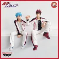 ราคา [พร้อมส่ง/มือ2ไม่มีกล่อง/ของแท้] Kuroko Tetsuya & Kagami Taiga - Break Time Figure - Kuroko No Basket Banpresto Figure (25637547133)
