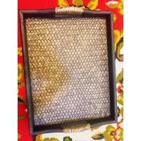 ราคา ถาดไม้สานงานเหนือขนาดยาว14นิ้วกว้าง11 (21691823051)