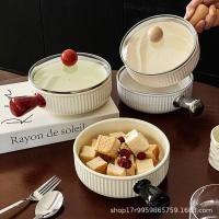 ราคา เกาหลีสไตล์อินครีมบนโต๊ะอาหารชามย่างเซรามิกจับชามซุปบะหมี่กึ่งสำเร็จรูปบะหมี่หอยทากบ้านสลัดชามข้าวอ (26621128923)
