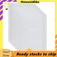 ราคา แผ่นผ้าใบตาข่ายสําหรับเย็บปักถักร้อย, ตาข่ายตา Fursuit, ผ้าใบตาข่าย Needlepoint สีขาวสําหรับงานฝีมือ DIY, โครงการถักโครเชต์ (42961237476)