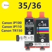 ราคา canon pgi 35 cli 36 pgi-35 cli-36 สีดำ PGI 35 CLI 36 36 CLI 36 เข้ากันได้ตลับหมึกที่ใช้กับ canon ip100b ip100 mini 260 m (20570684997)