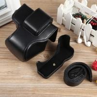 ราคา กระเป๋าเคสกล้องหนังแบบเต็มตัวใหม่พร้อมสายรัดรุ่นปกติสําหรับ Canon EOS R50 (41276651355)