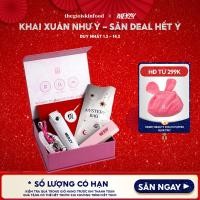 ราคา กระเป๋าของขวัญวันหยุดและกล่องของขวัญ Wish Merzy Holiday Makeup Lipstick25 Bundle (กล่องคอมโบ + ของขวัญ + ลิปสติก) ThegioiSkinfood (42477630547)