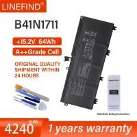 ราคา แบตเตอรี่แล็ปท็อป B41N1711สำหรับ ASUS Strix GL703VD GL703VM GL503VD GL503VM 64WH FX705DT FX705DD FX705DU FX705DY (27057526984)