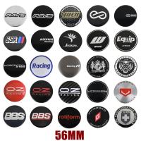 ราคา 4ตัว อลูมิเนียม 56มม RAYS สติ๊กเกอร์ฝาปิดดุมล้อ ENKEI ฝาครอบดุมล้อ SSR WORK สติกเกอร์ฝาดุมล้อ OZ VOSSEN โตโยต้า ฮอนด้า มิตซูบิชิ นิสสัน มาสด้า ซูซูกิ เล็กซัส ST Mustang ABT (28629789816)