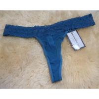 ราคา จีสตริง ลูกไม้ นิ่ม ซีทรู สีฟ้าน้ำทะเล Size L ขาดเล็กน้อย เย็บกินผ้าไม่หมด Premiere Collection #จีสตริง #ลูกไม้ #gstring (14849620666)