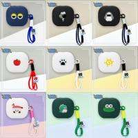 ราคา For EarFun Air Pro 4 Earphone Silicone Case Air Pro 3 Earbuds Cute Dinosaur Waterproof Shockproof Soft Protective Headphone Cover Headset Skin with Lanyard Rope (28718392173)