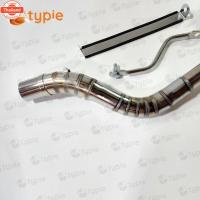 ราคา คอท่อZ เหล็ก + เหล็กยึด + ที่รัดท่อ มีโอ , ฟีโน่ รุ่นคาร์ู สำหรัใส่ปลายท่อแต่ง ใส่ปลายท่อโยชิได้ (40512544693)