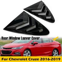 ราคา สําหรับ Chevrolet Cruze 2016-2019 รถด้านหลัง Louver หน้าต่างด้านข้างชัตเตอร์สติกเกอร์ Trim Vent Scoop ABS คาร์บอนไฟเบอร์อุปกรณ์เสริม ABS (28935583271)