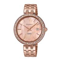 ราคา Casio Sheen นาฬิกาข้อมือผู้หญิง สายสแตนเลส รุ่น SHE-4052PG,SHE-4052PG-4A,SHE-4052PG-4AUDF (CMG) - สีโรสโกลด์ (1755392896)