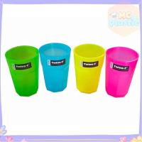 ราคา แก้วน้ำ แก้วน้ำพลาสติก ทรงสูง ทนความเย็น ทนความร้อน พลาสติกเกรดA หนา สีสันสวยงาม ส่งทุกวัน⚡ (40723599442)