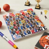 ราคา สติกเกอร์ลายกราฟฟิตี้ NBA บาสเก็ตบอล 50 ชิ้น กันน้ํา สําหรับแล็ปท็อป หมวกกันน๊อค และขวดน้ํา (46056117311)