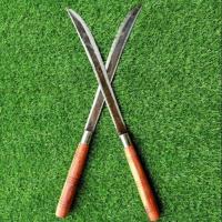 ราคา มีดดาบ ปลอกฟ้า สลักลายที่ดาบ สวยงาม (3838318107)