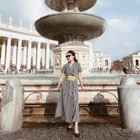 ราคา เดรสลายทาง size S จาก rallymovement (2250965979)